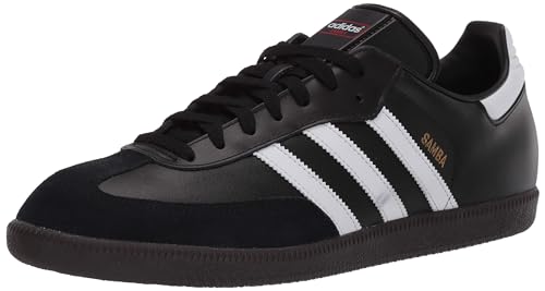 adidas Herren Samba Lederschuhe Fussballschuh, Black Footwear White, 42 EU von adidas