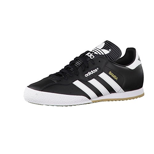 adidas Herren Samba Super Turnschuhe, Schwarz (Black/Running White Ftw), 42 2/3 EU von adidas