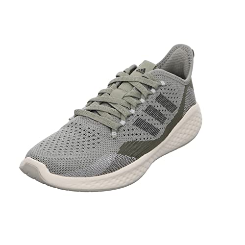 Adidas Herren Fluidflow 2.0 Shoes-Low (Non Football), Silver Pebble/Carbon/Olive Strata, 43 1/3 EU von adidas