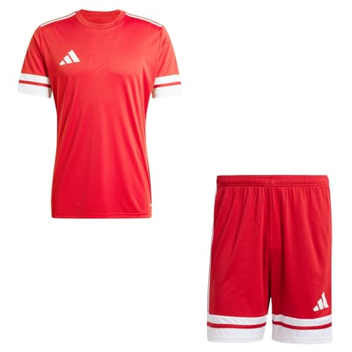 adidas Herren Set Trikot + Hose Squadra 25 Team Power Red2/White XXL adidas Herren Set Trikot + Hose Squadra 25 Team Power Red2/White XXL von adidas