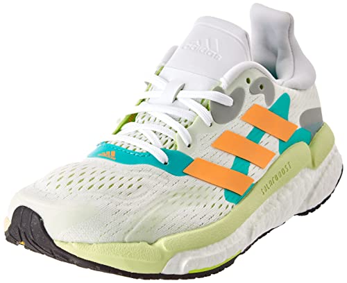 adidas Herren Solar Boost 4 Running Shoe, Cloud White/Flash Orange/Mint Rush, 43 1/3 EU von adidas