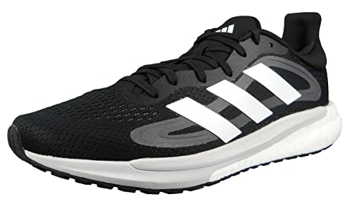 adidas Herren Solar Glide 4 Running Shoe, Core Black/Cloud White/Grey, 47 1/3 EU von adidas