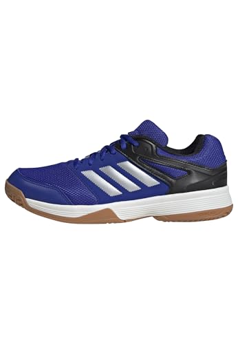 adidas Herren Speedcourt Mens Indoor Shoes Schuhe, Lucid Blue/Silver Metallic/Gum, 38 2/3 EU adidas Herren Speedcourt Mens Indoor Shoes Schuhe, Lucid Blue/Silver Metallic/Gum, 38 2/3 EU von adidas