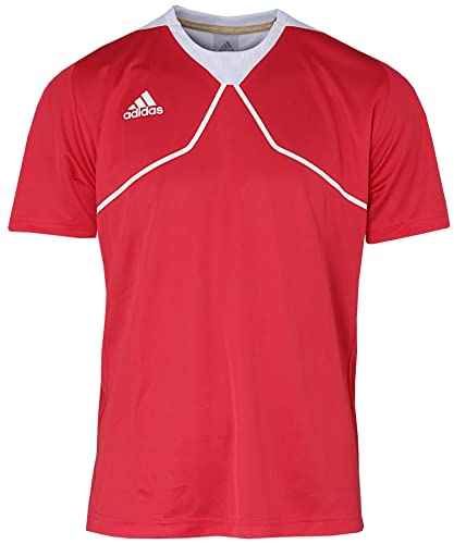 adidas Herren Sportshirt Funktions T-Shirt (Rot, D11 (Langgröße)) von adidas