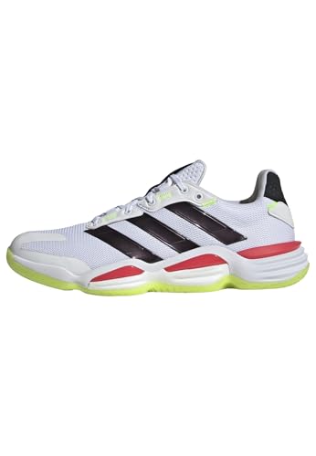 adidas Herren Stabil 16 Indoor Shoes Sportliche Schuhe, Cloud White/Aurora Met. / Aurora Plum, 46 2/3 EU adidas Herren Stabil 16 Indoor Shoes Sportliche Schuhe, Cloud White/Aurora Met. / Aurora Plum, 46 2/3 EU von adidas