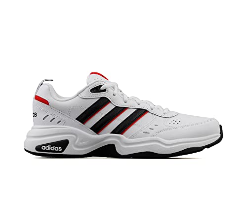 adidas Herren Strutter Sneakers, Ftwr White/Core Black/Active Red, 41 1/3 EU von adidas