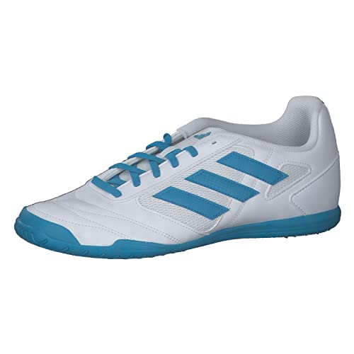 adidas Herren Super Sala 2 Football Shoes (Indoor), FTWR White/Bold Aqua/Bold Aqua, 42 EU von adidas