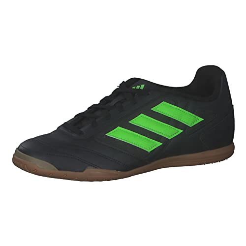 adidas Herren Super Sala 2 Football Shoes (Indoor), Night Grey/Team Solar Green/Core Black, 40 EU von adidas