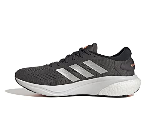 adidas Herren Supernova 2 M Sneaker, Grey six/Silver met./Beam orange, 45 1/3 EU von adidas