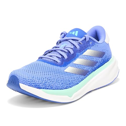 adidas Herren Supernova Stride Running Sneaker, Kobaltblau/Zero Metallic/Flash Aqua, 43 1/3 EU von adidas