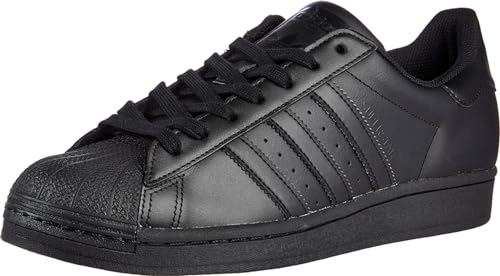 adidas Herren Superstar Sneaker, Schwarz, 43 EU von adidas Originals