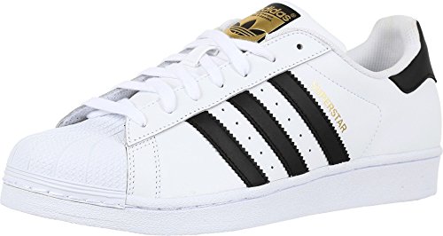 adidas Herren Superstar Sneaker, Schwarz, 48 EU von adidas