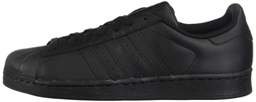 adidas Herren Superstar' Sneakers, Schwarz/Schwarz/Schwarz, 54 2/3 EU von adidas Originals