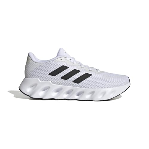 adidas Herren Switch Run Running Shoes Laufschuhe, Cloud White/core Black/Halo Silver, 41 1/3 EU von adidas