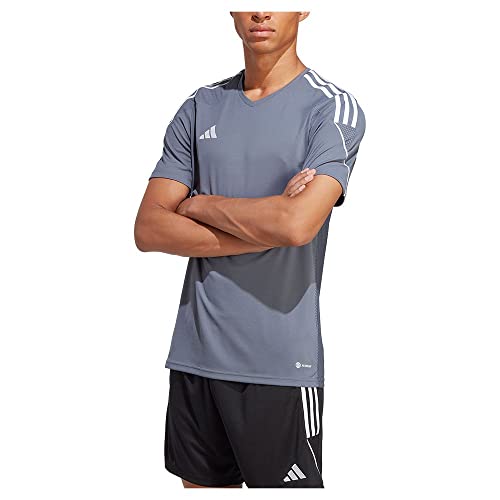 ADIDAS Herren TIRO 23 JSY T-Shirt, Team Onix/Team Onix, XS von adidas