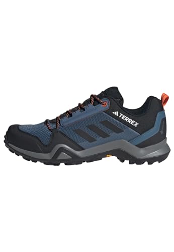 adidas Herren Terrex AX3 Gore-TEX Hiking Shoes Wanderschuhe, Wonder Steel/Core Black/Orange, 42 2/3 EU adidas Herren Terrex AX3 Gore-TEX Hiking Shoes Wanderschuhe, Wonder Steel/Core Black/Orange, 42 2/3 EU von adidas