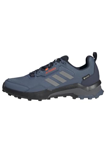 adidas Herren Terrex AX4 Gore-TEX Hiking Shoes Wanderschuhe, Wonder Steel/Grey/Impact Orange, 44 EU adidas Herren Terrex AX4 Gore-TEX Hiking Shoes Wanderschuhe, Wonder Steel/Grey/Impact Orange, 44 EU von adidas
