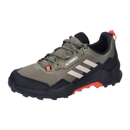 adidas Herren Terrex AX4 Hiking Shoes Wanderschuhe, Olive strata/Wonder beige/core Black, 40 EU von adidas