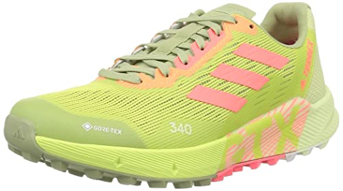 adidas Herren Terrex Agravic Flow 2 GTX Sneaker, Pulse Lime/Turbo/FTWR White, 41 1/3 EU von adidas