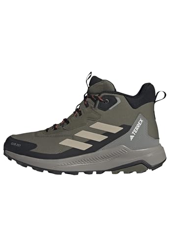 adidas Herren Terrex Anylander Mid RAIN.RDY Hiking Shoes Wanderschuhe, Olive Strata/Wonder Beige/Core Black, 46 EU adidas Herren Terrex Anylander Mid RAIN.RDY Hiking Shoes Wanderschuhe, Olive Strata/Wonder Beige/Core Black, 46 EU von adidas