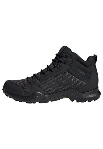 adidas Herren Terrex Ax3 Mid Gore-tex Wanderschuhe Sneaker, Core Black Core Black, 42 2/3 EU von adidas