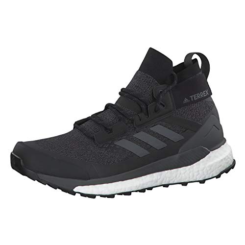 adidas Mens TERREX Free Hiker Walking Shoe, Core Black/Grey/Active Orange, 43 1/3 EU von adidas