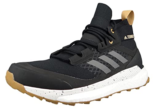 adidas Herren Terrex Free Hiker Primeblue Walking Shoe, Core Black/Crystal White/Mesa, 42 EU von adidas