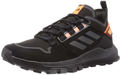 adidas Herren Terrex Hikster Traillaufschuh, Core Black DGH Solid Grey Signal Orange, 45 1/3 EU von adidas