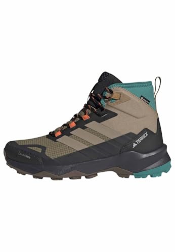 adidas Herren Terrex Skychaser AX5 Mid Gore-TEX Climawarm+ Hiking Shoes, Cardboard/Blanch Cargo/Pure Teal, 42 EU adidas Herren Terrex Skychaser AX5 Mid Gore-TEX Climawarm+ Hiking Shoes, Cardboard/Blanch Cargo/Pure Teal, 42 EU von adidas