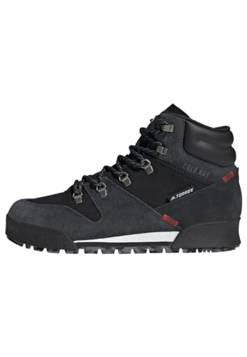 adidas Herren Terrex Snowpitch Cold.RDY Hiking Shoes Wanderschuhe, Core Black/Core Black/Scarlet, 46 EU von adidas