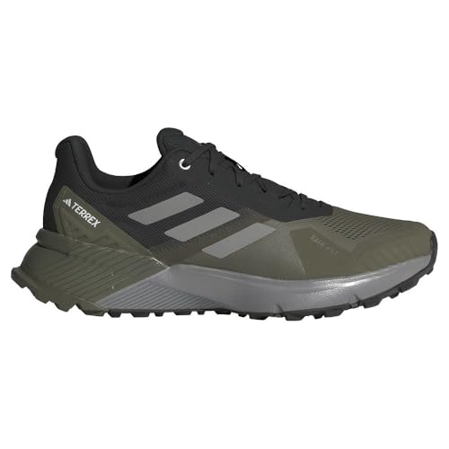 adidas Herren Terrex Soulstride R.Rdy Trailrunning Shoes Nicht-Fußball-Halbschuhe, Olive strata/ch solid Grey/core Black, 52 EU von adidas