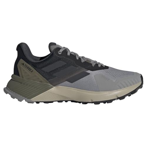 adidas Herren Terrex Soulstride Trail Running Shoes Trailrunning-Schuhe, solid Grey/Wonder beige/Olive strata, 39 1/3 EU adidas Herren Terrex Soulstride Trail Running Shoes Trailrunning-Schuhe, solid Grey/Wonder beige/Olive strata, 39 1/3 EU von adidas