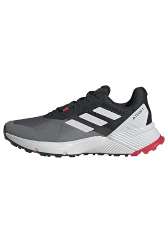 adidas Herren Terrex Soulstride Trail Running Shoes Trailrunning-Schuhe, Grey Four/Dash Grey/Pure Ruby adidas Herren Terrex Soulstride Trail Running Shoes Trailrunning-Schuhe, Grey Four/Dash Grey/Pure Ruby von adidas