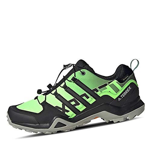 adidas Herren Terrex Swift R2 Gore-tex Walking Shoe, Signal Green Core Black Grey, 42 EU von adidas