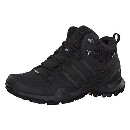 adidas Herren Terrex Swift R2 Mid GTX Trekking-& Wanderhalbschuhe, Core Black, 47 1/3 EU von adidas