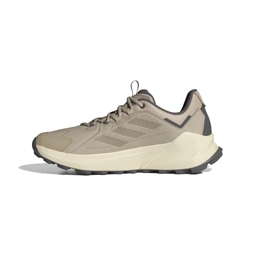 adidas Herren Terrex Trailmaker 2 Leather Hiking Shoes Wanderschuhe, Wonder beige/Wonder beige/Charcoal, 42 EU von adidas