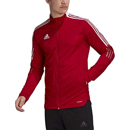 adidas Herren Tiro 21 Trainingsjacke, Team Power-Rot, 3XL von adidas