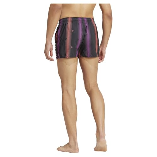 adidas Herren Tiro Swim Very Short Length Bademode, Schwarz/Weiß, L von adidas