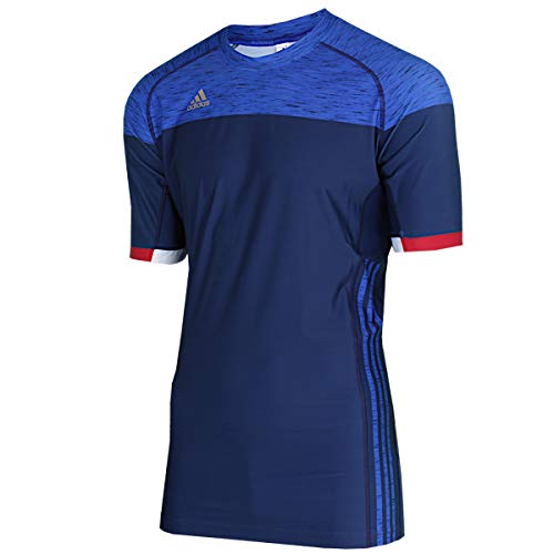 adidas Herren Training Trikot FFHB Shirt Sportshirt (blau, XL) von adidas