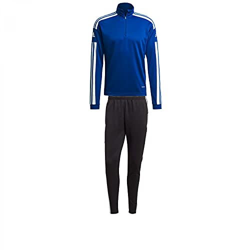 adidas Herren Trainingsanzug Half Zip Squadra 21 Team Royal Blue/White L von adidas