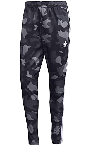 adidas Herren Trainingshose Tiro All Over Print Camo Trackpants (S, schwarz-weiß) von adidas