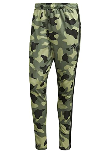 adidas Herren Trainingshose Tiro All Over Print Camo Trackpants (XS, grün-schwarz von adidas