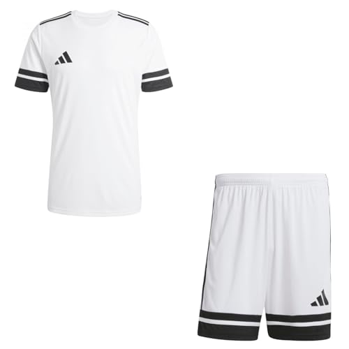 adidas Herren Set Trikot + Hose Squadra 25 White/Black XL von adidas