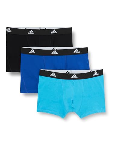adidas Herren Trunk (6PK) -Active Flex Cotton Boxershorts, Assorted_4A1M03, S (6er Pack) von adidas