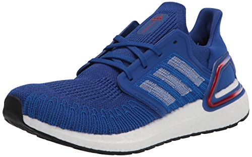 adidas Herren Ultraboost 20 Laufschuh, Team Royal Blue/White/Scarlet, 42 EU von adidas