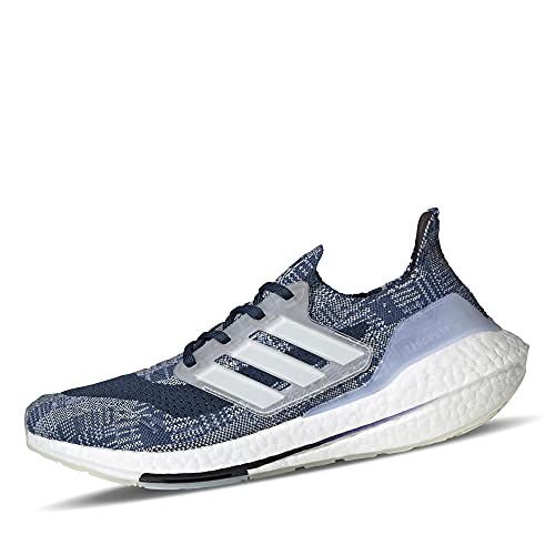 adidas Herren Ultraboost 21 Primeblue Running Shoe, Crew Blue Cloud White Crew Navy, 38 2/3 EU adidas Herren Ultraboost 21 Primeblue Running Shoe, Crew Blue Cloud White Crew Navy, 38 2/3 EU von adidas