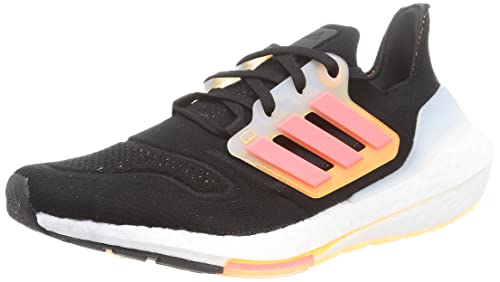 adidas Herren Ultraboost 22 Running Shoe, Core Black/Turbo/Flash Orange, 44 EU von adidas