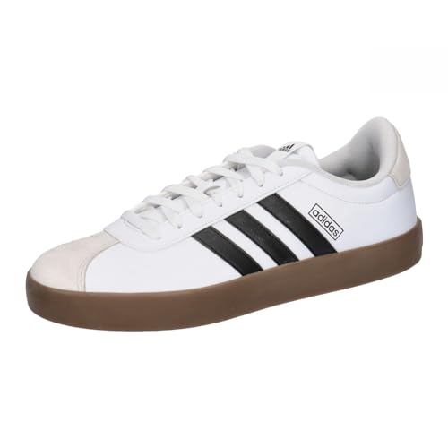 adidas Herren VL Court Sneakers, Cloud White Core Black Grey One, 44 2/3 EU von adidas