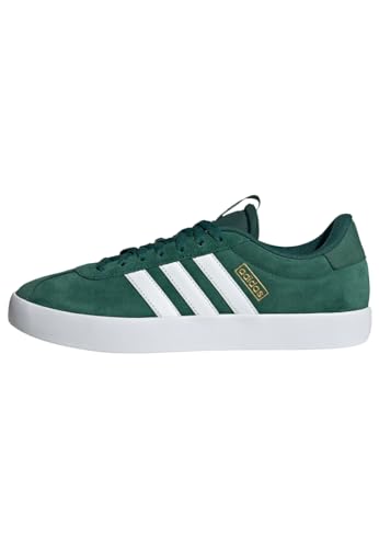 adidas Herren VL Court Sneakers, Collegiate Green Cloud White Wonder Silver, 44 2/3 EU von adidas