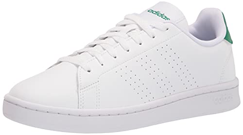 adidas Herren Advantage Racquetballschuhe Tennisschuhe, Weiß Grün, 48 EU von adidas